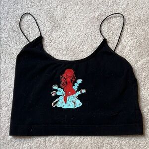 Valfre Venus fly trap crop top size large. Lightly worn
